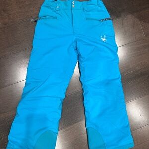 Spyder Kids' Blue Snow Pants